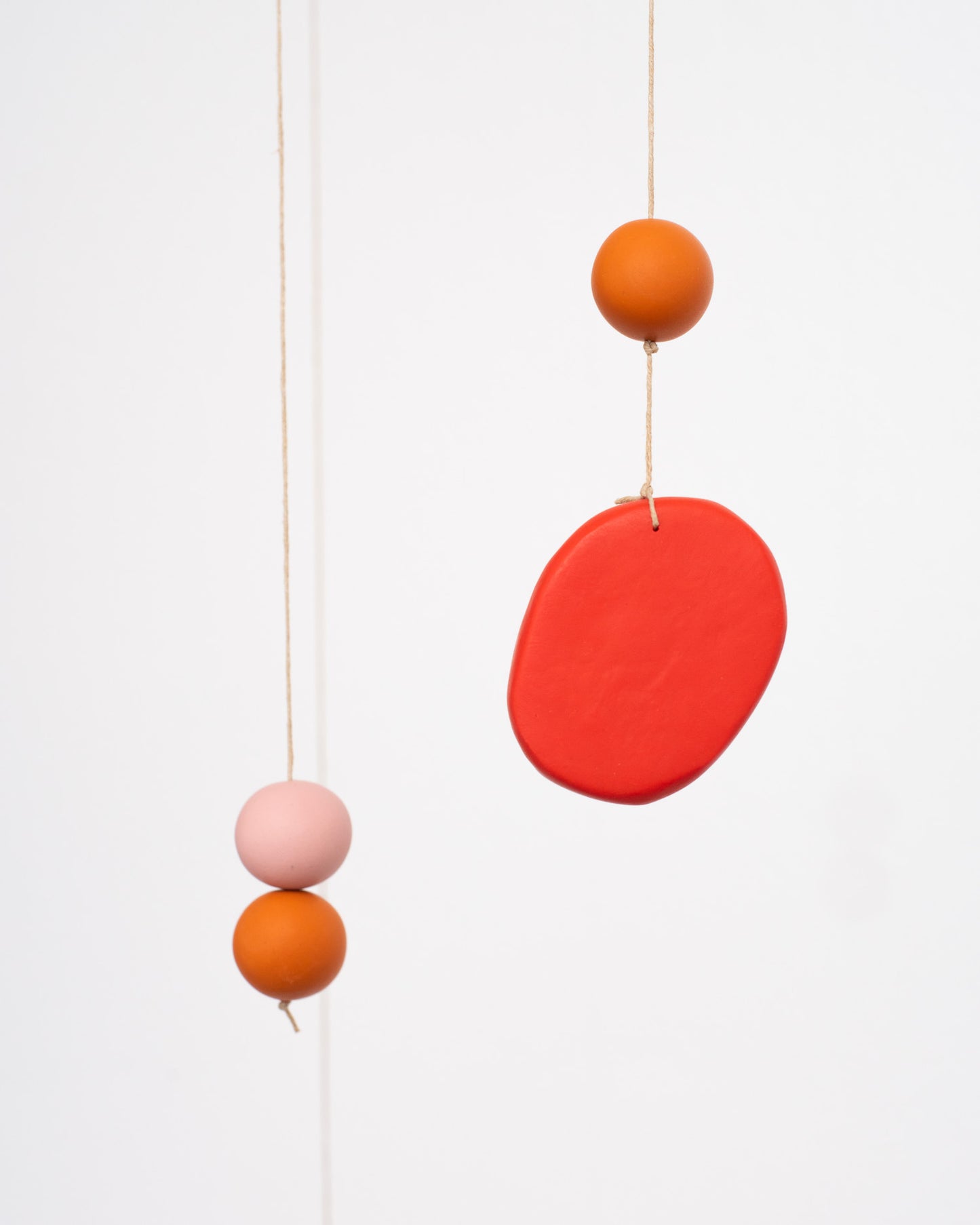 06 Kinetic Mobile - Pink + Orange + Red