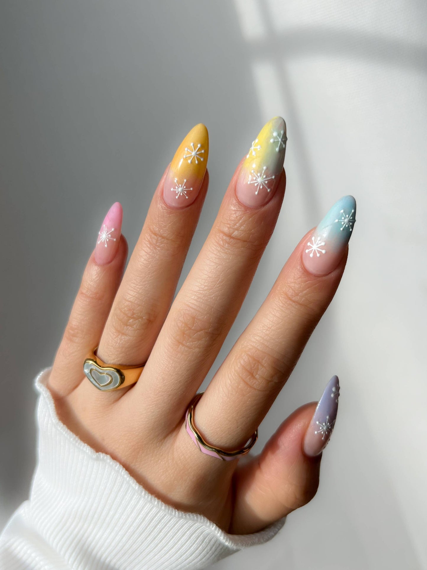 Gingerbread Holiday Nail Art Stickers