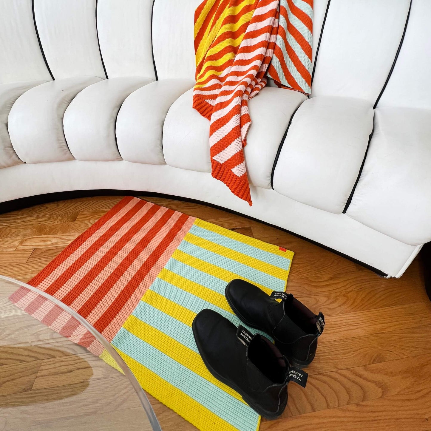 Striped Mini Rug