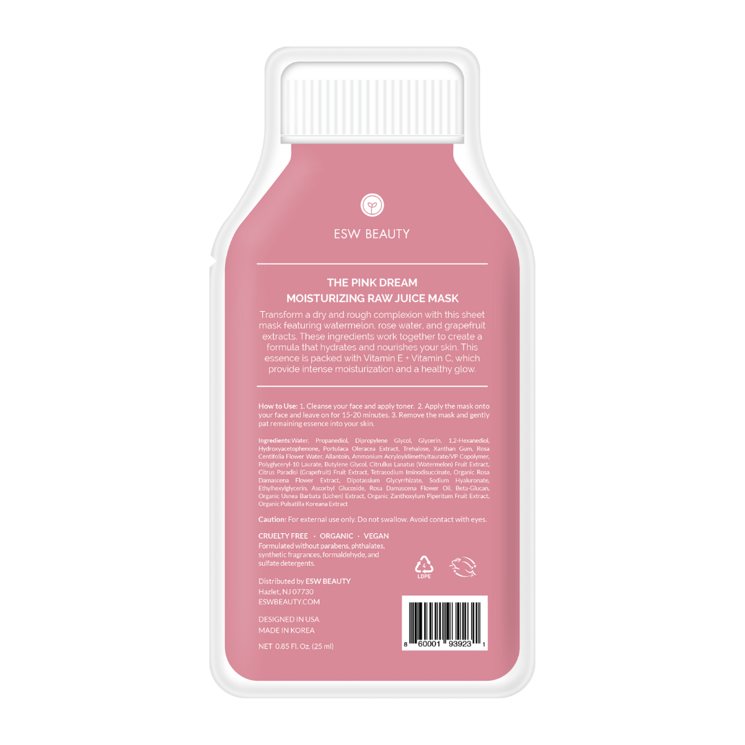 The Pink Dream Moisturizing Sheet Mask
