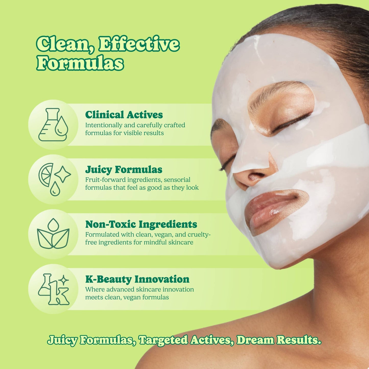 Dose of Moisture Hydrating Hydrogel Face Mask