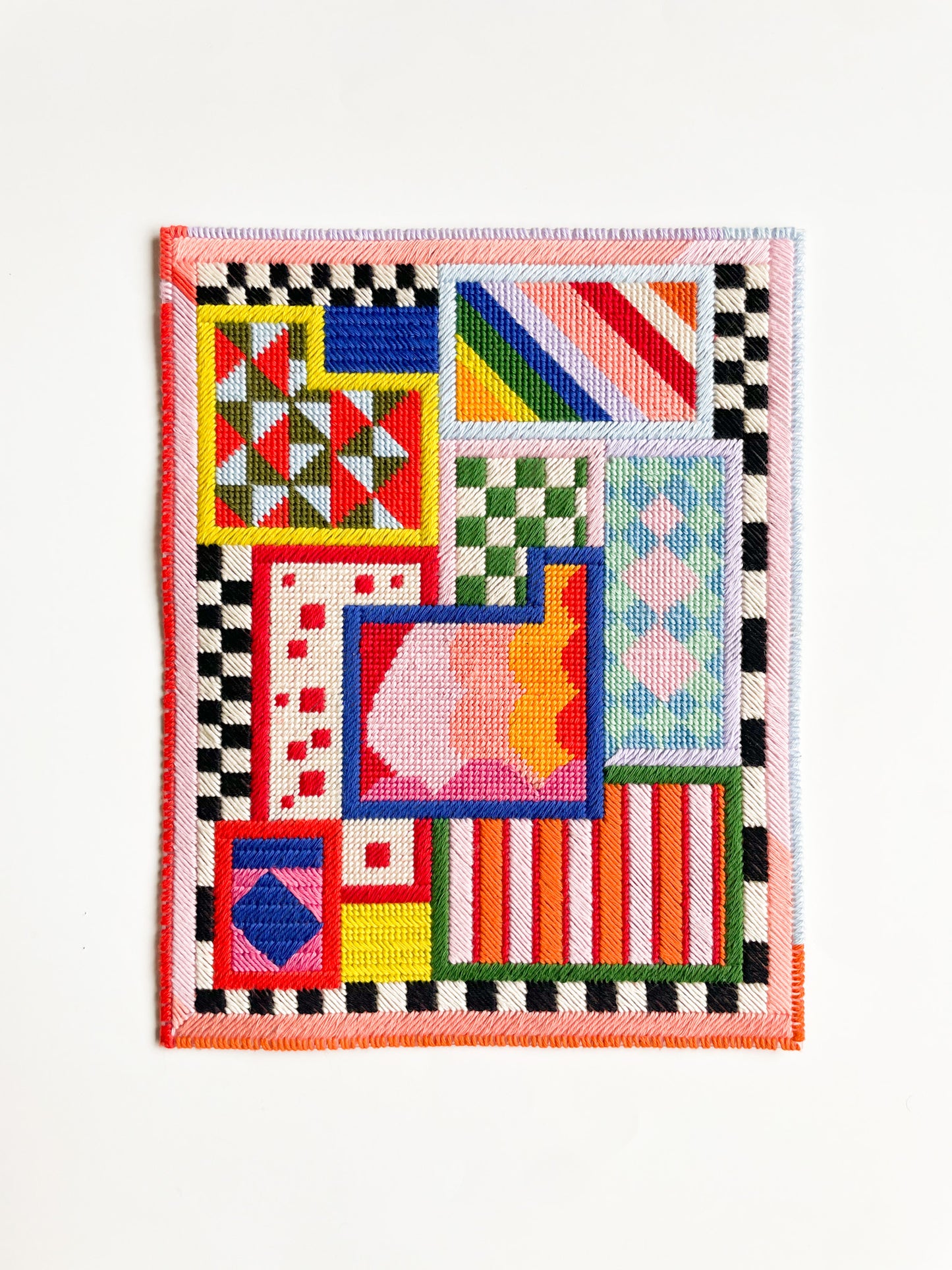 Amusant No.1 Needlepoint Artwork