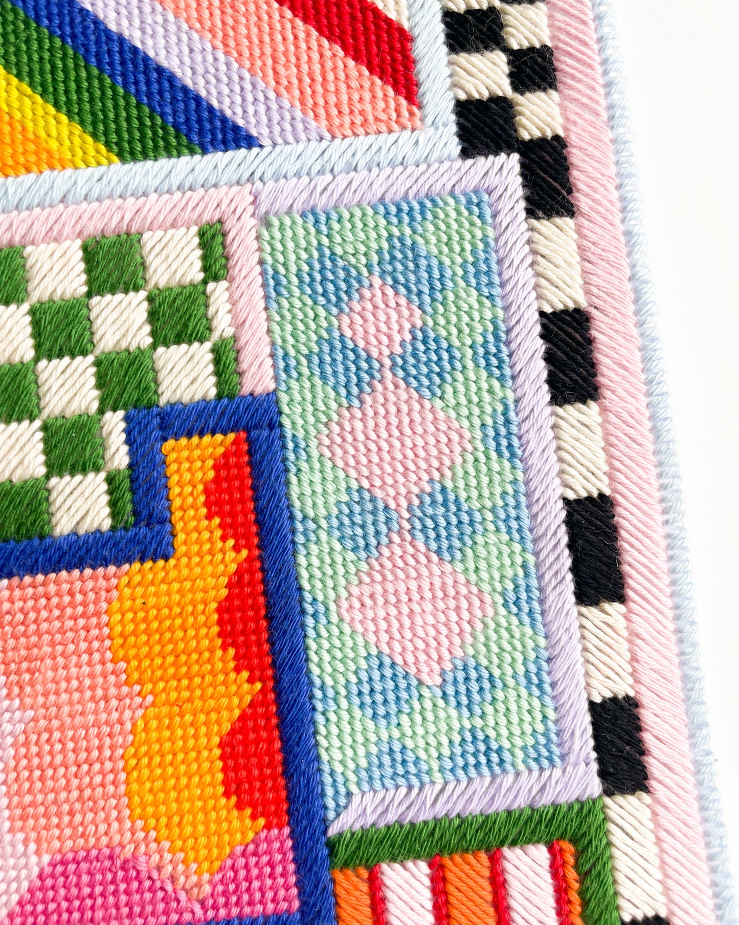 Amusant No.1 Needlepoint Artwork