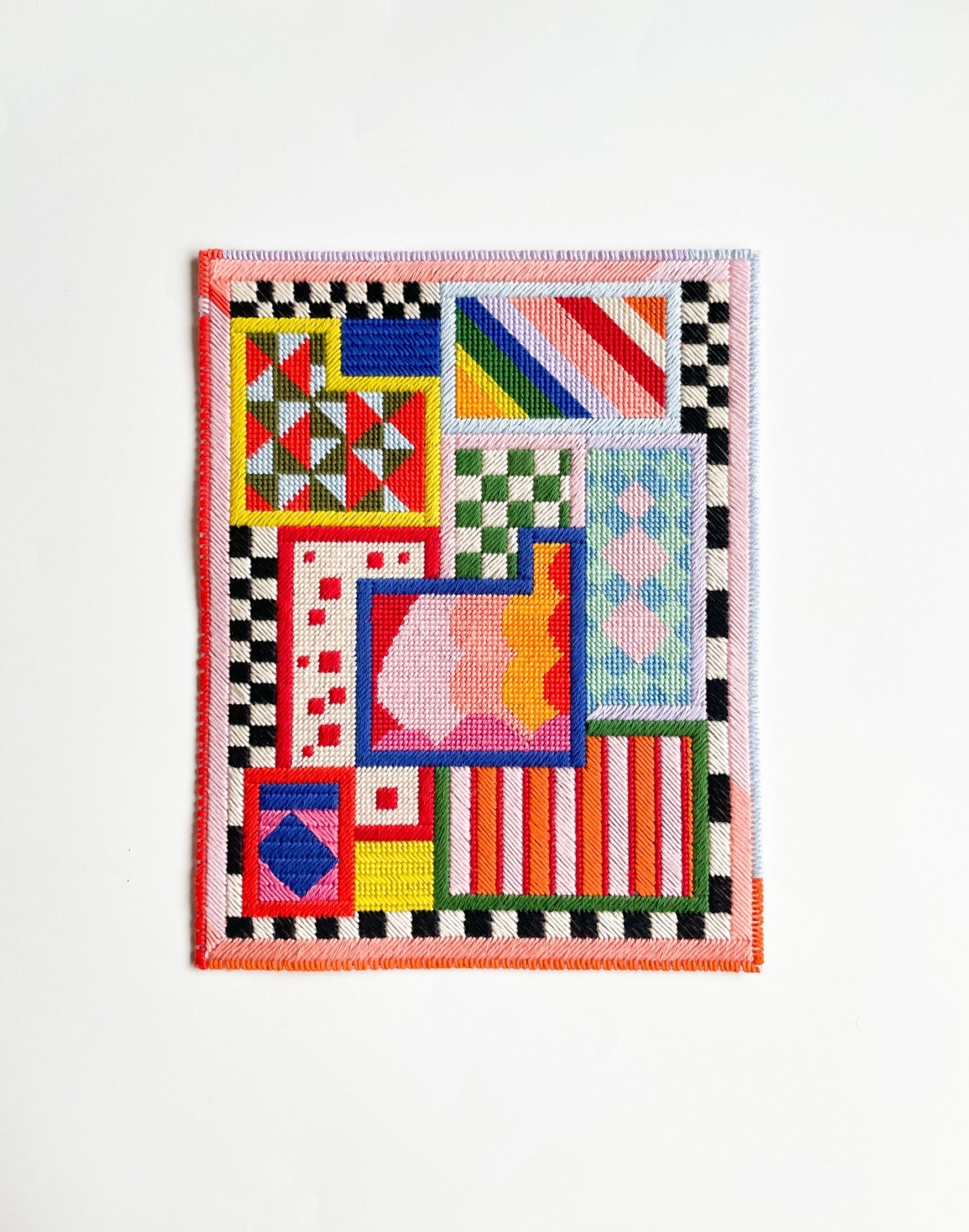 Amusant No.1 Needlepoint Artwork