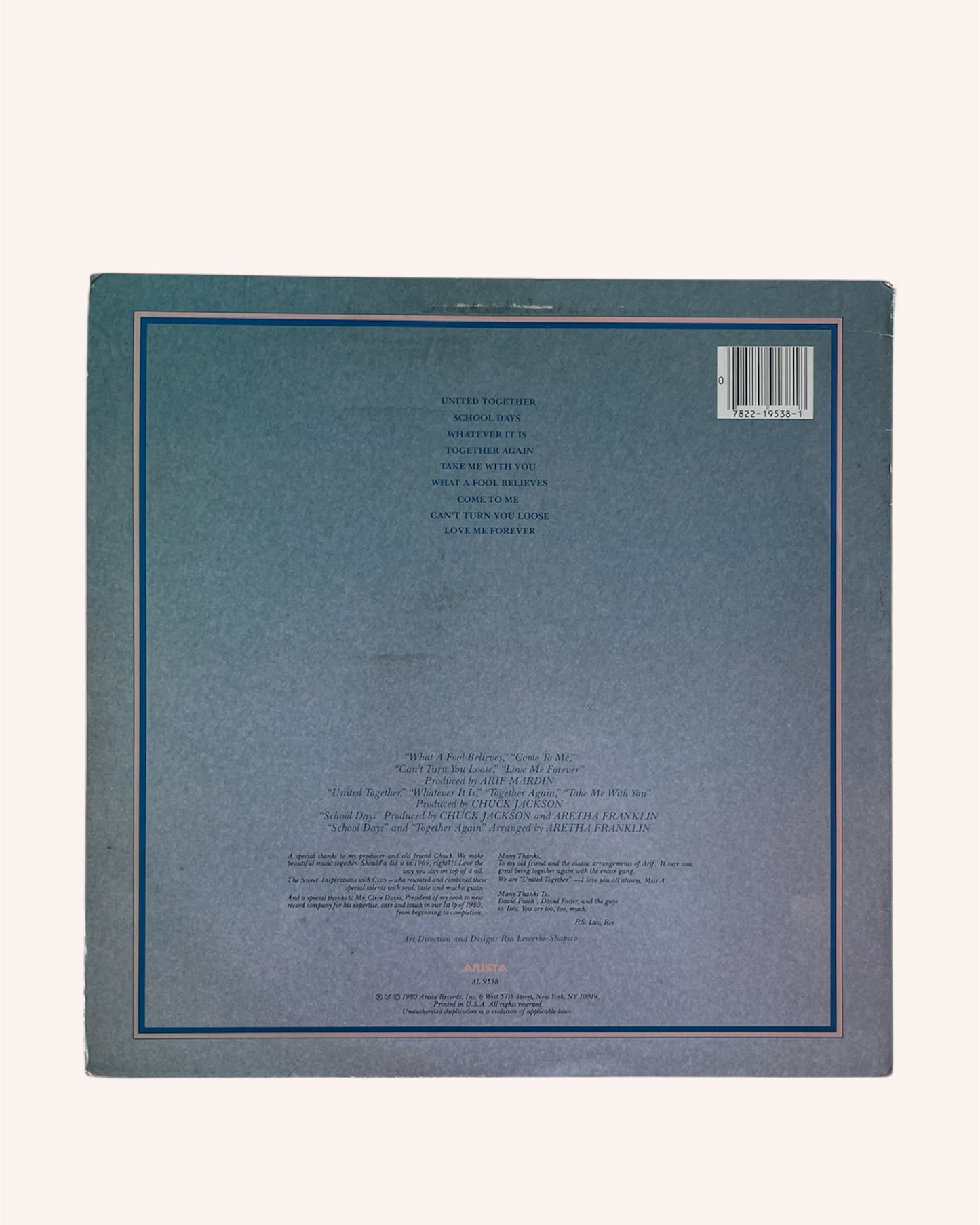 Aretha Vinyl Record - Aretha Franklin