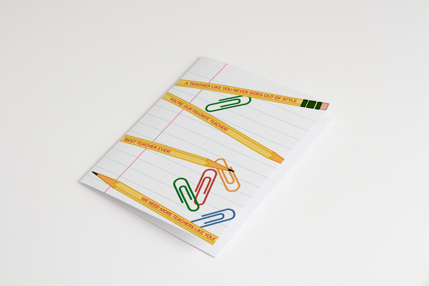 Best Teacher Greeting Card