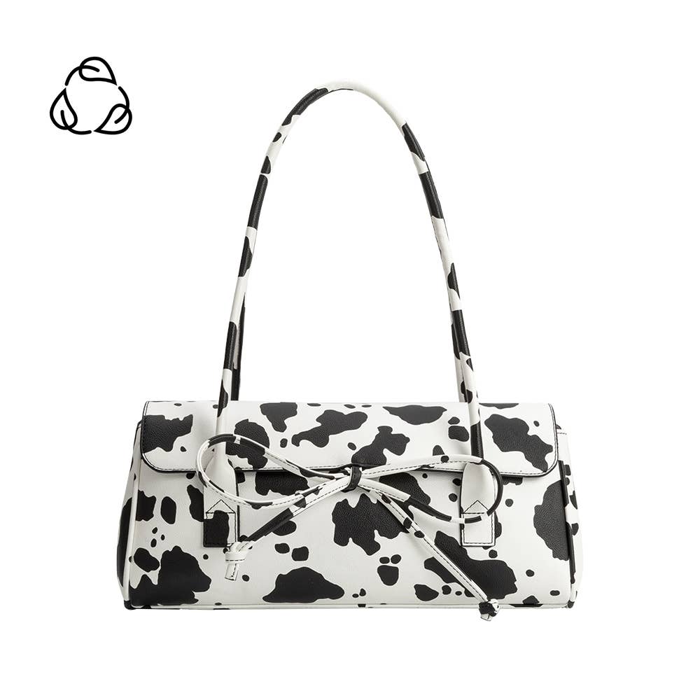 Bowie Cow Print Shoulder Bag