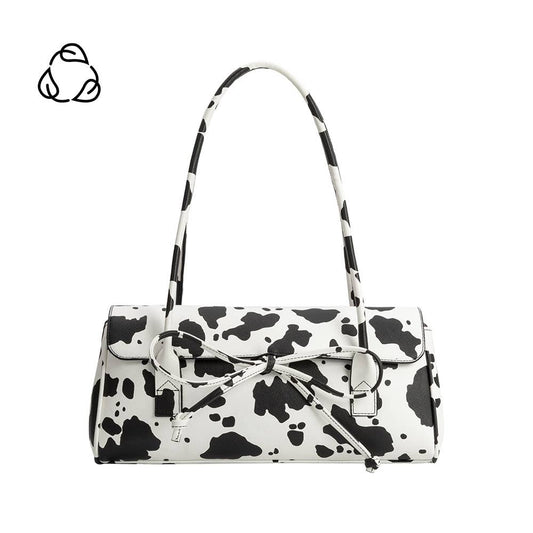 Bowie Cow Print Shoulder Bag