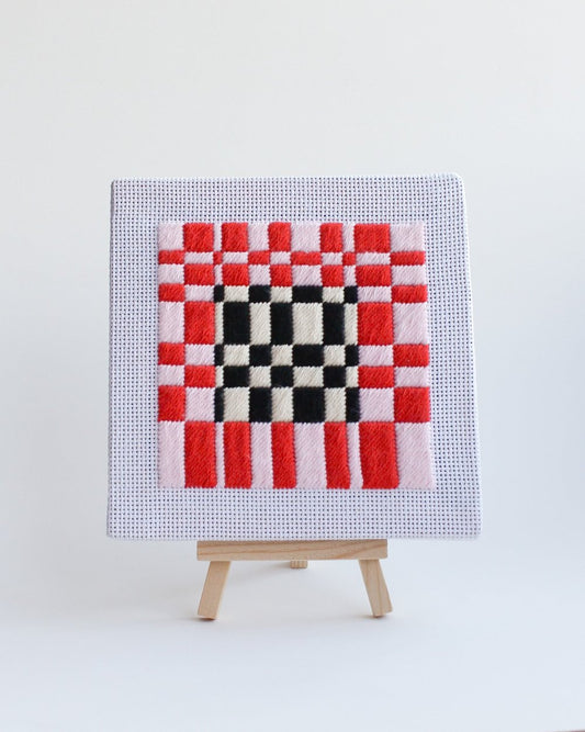Check Please - Needlepoint Artwork