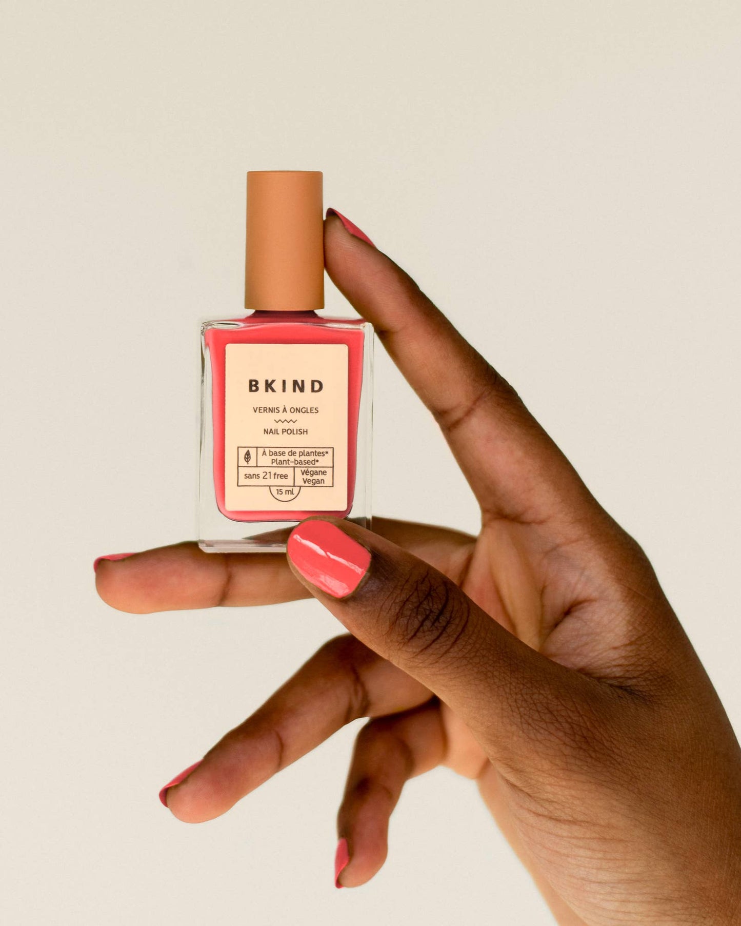 Coral Crush Coral Nail Polish BKIND