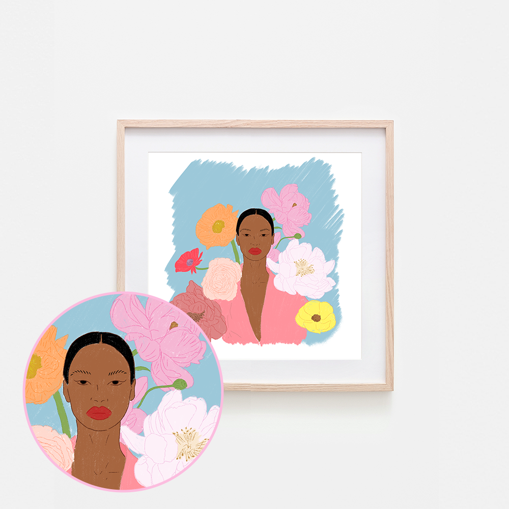Diva Art Print