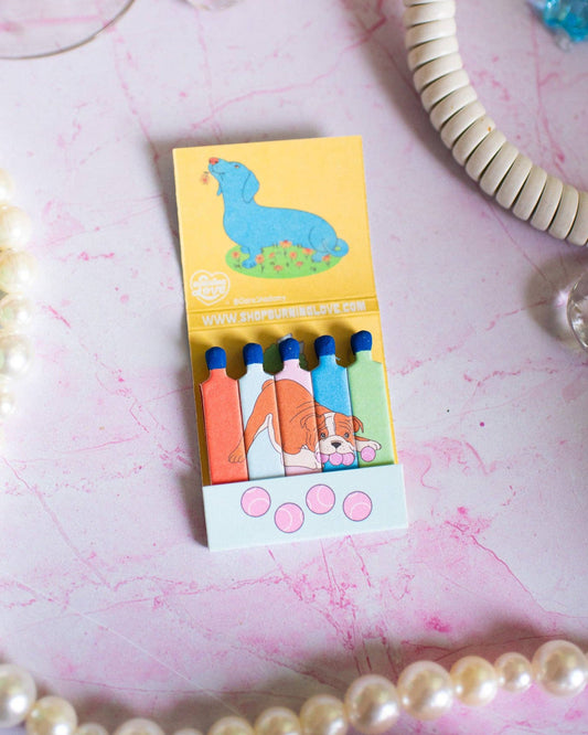 Dog Matchbook