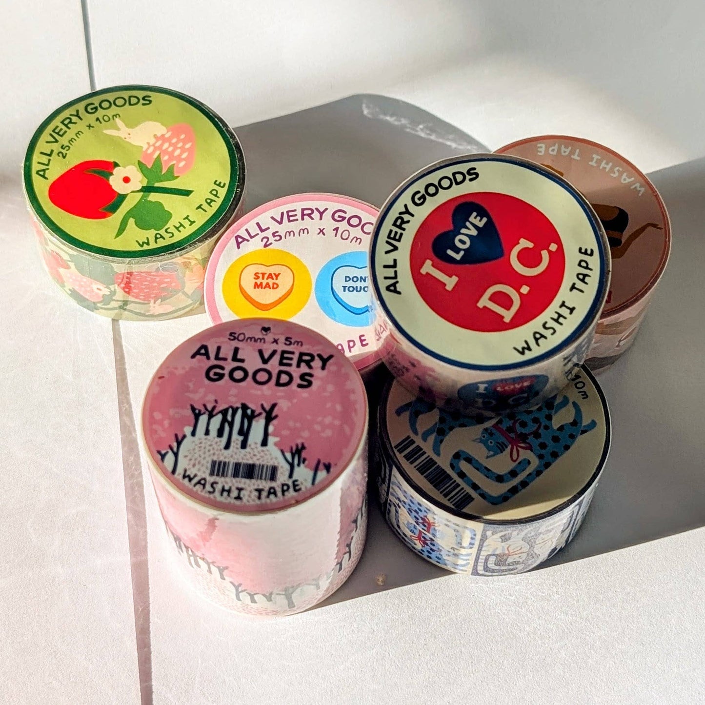 Fruit Stickers Washi Tape