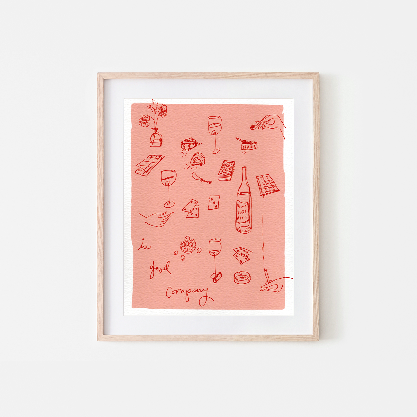 In Good Company Art Print