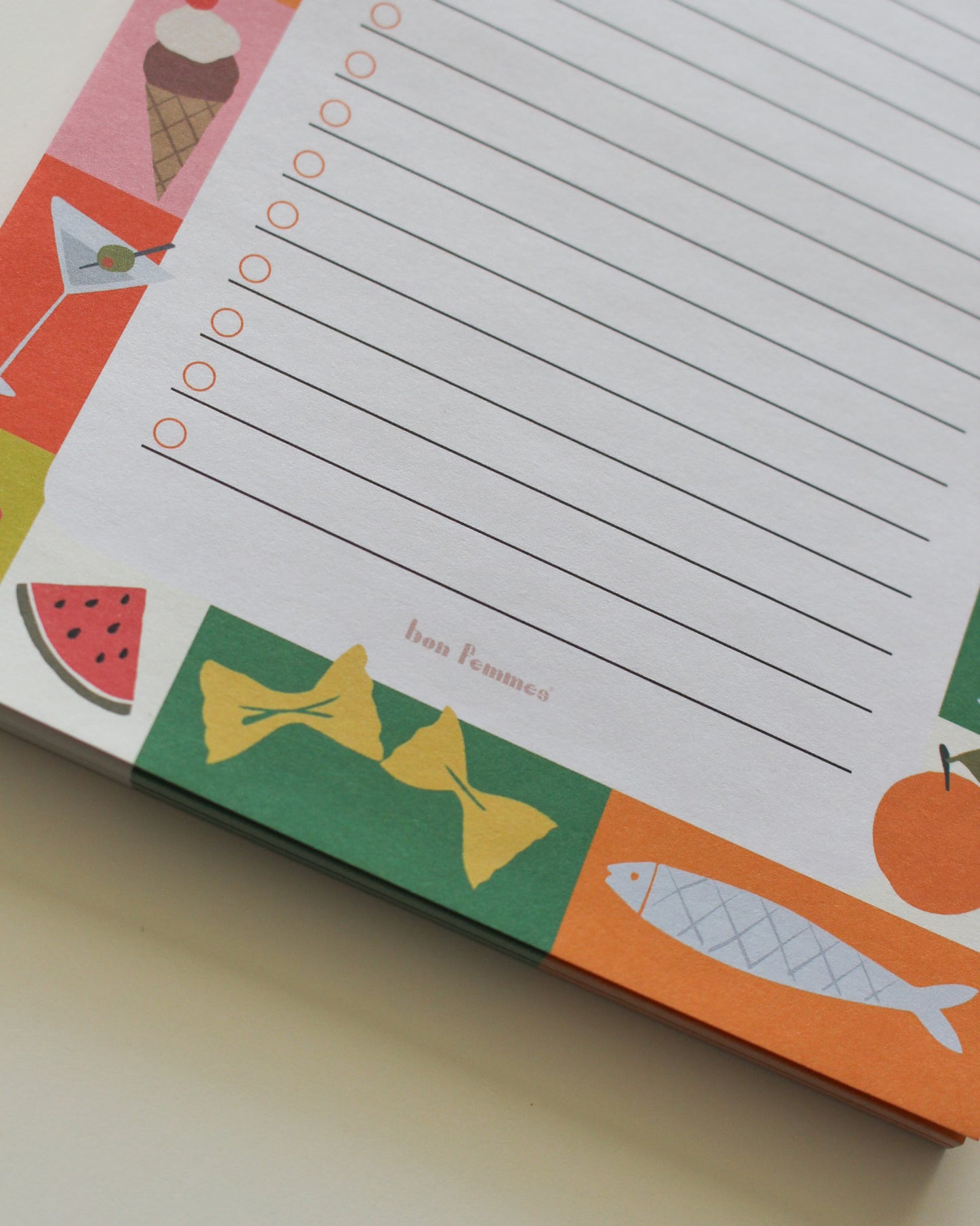 Groceries and Goodies Notepad - Bon Femmes 4
