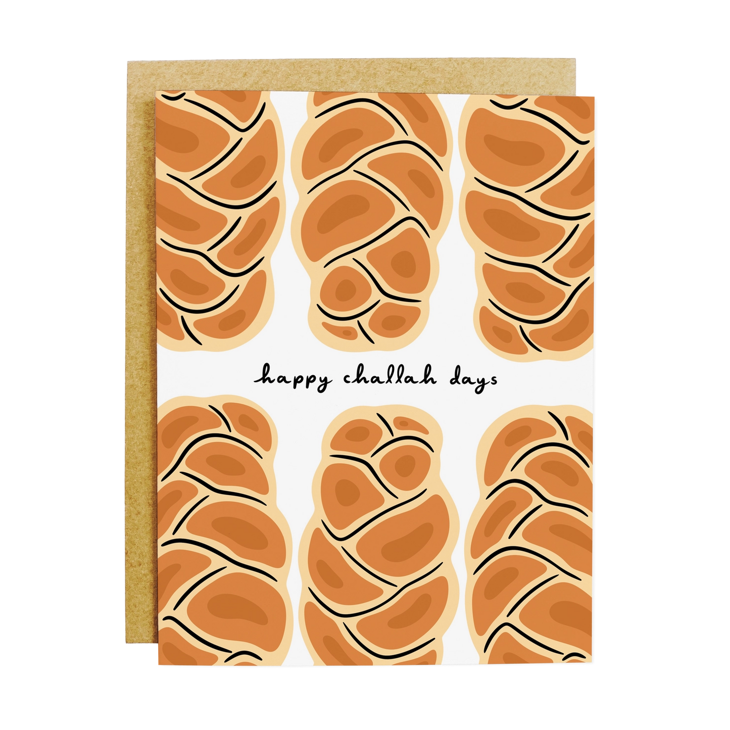 Happy Challah Days Greeting Card
