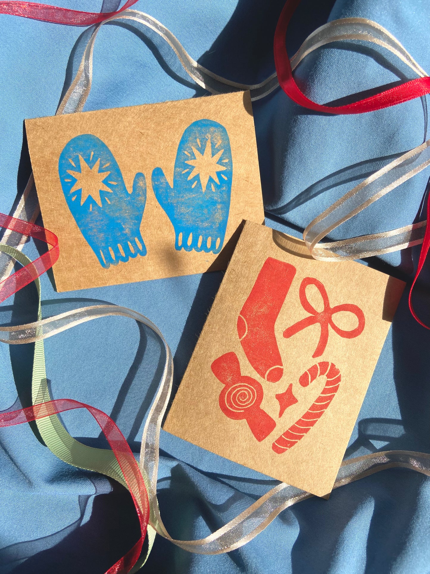 Warm Wishes - A Holiday Card Block Printing Workshop - Dec 12