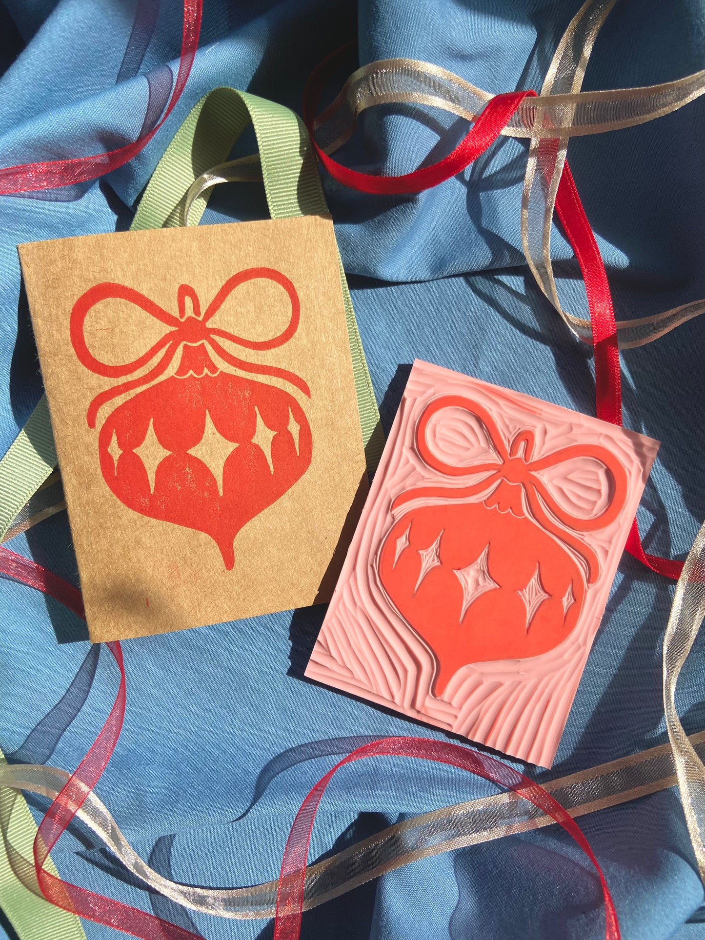 Warm Wishes - A Holiday Card Block Printing Workshop - Dec 12