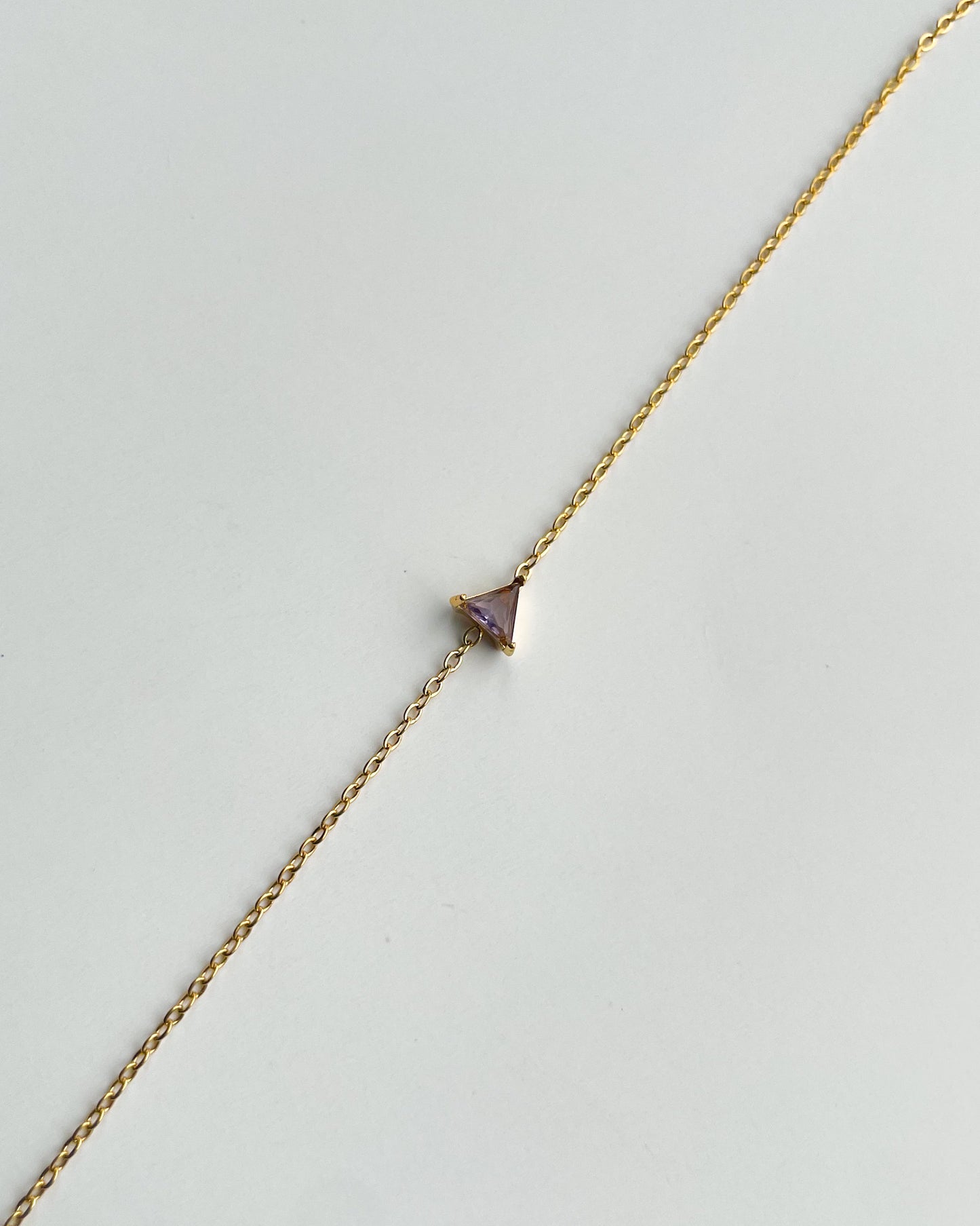 Jewelz Birthstone Bracelet - Amethyst