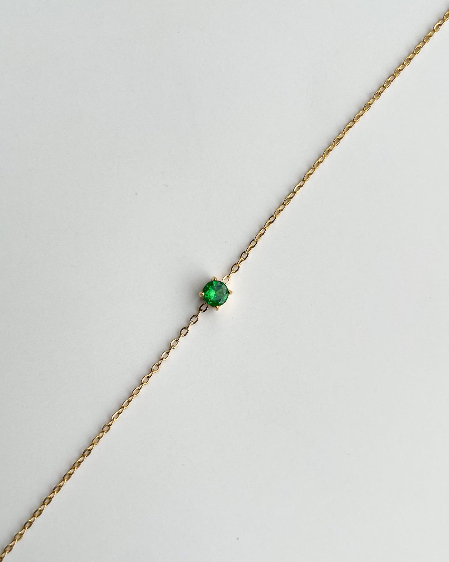 Jewelz Birthstone Bracelet emerald