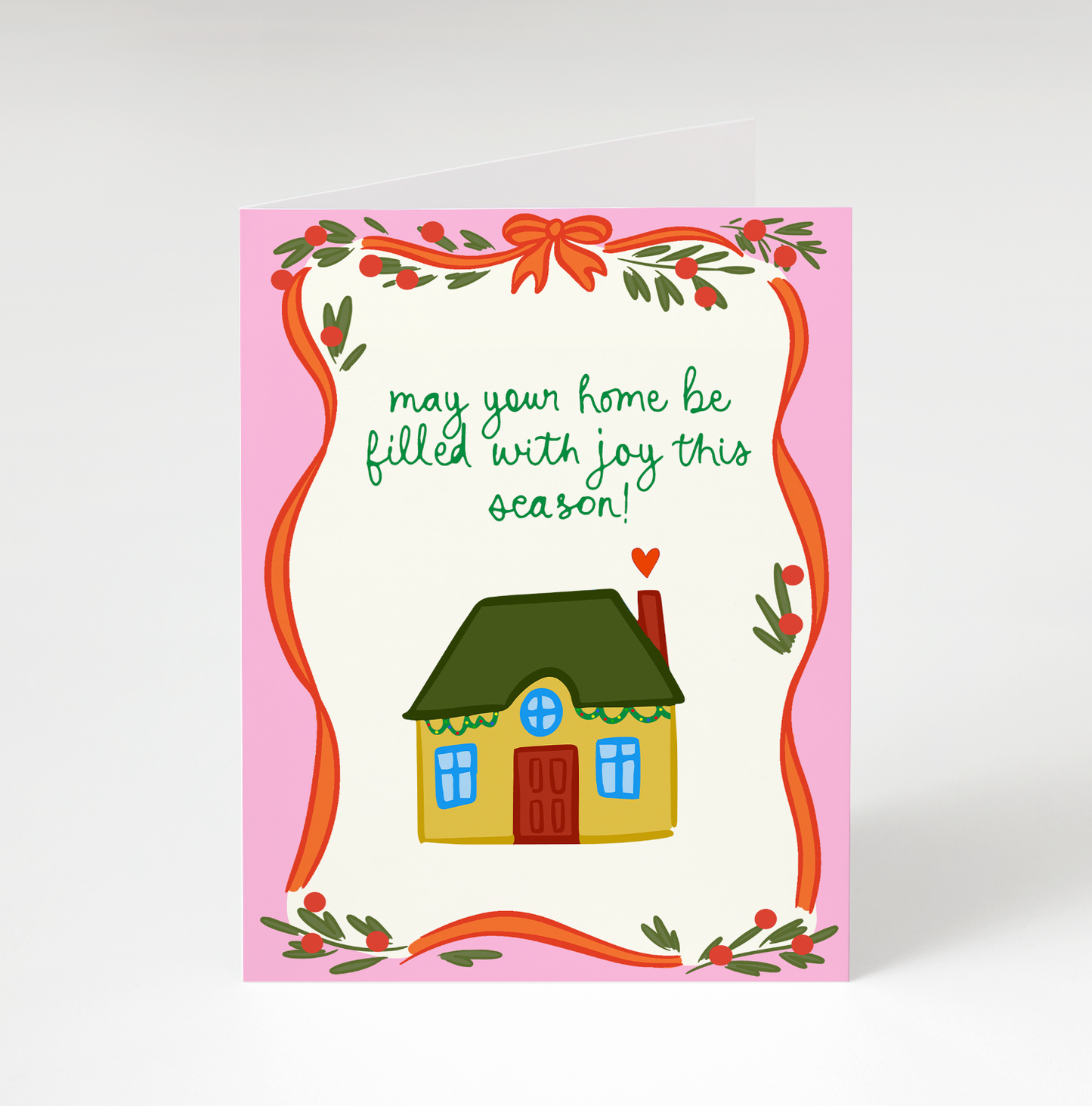 Joyous Home Holiday Greeting Card