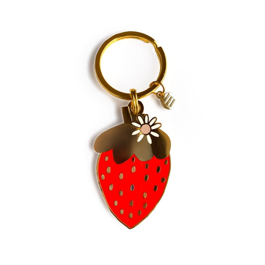 La Fresa Strawberry Keychain