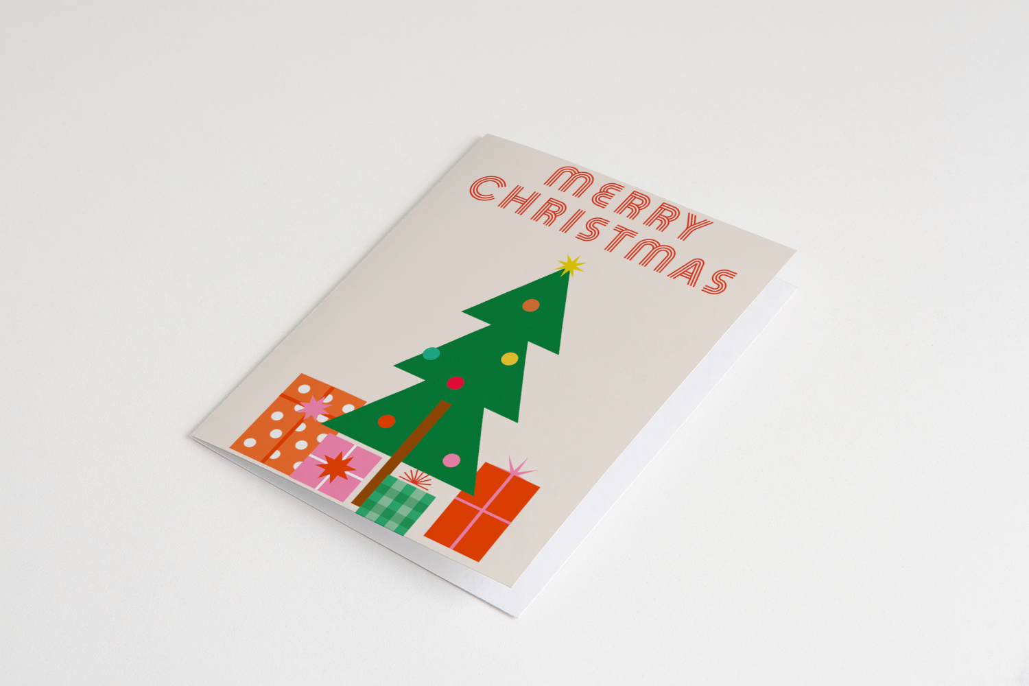 Merry Christmas Greeting Card