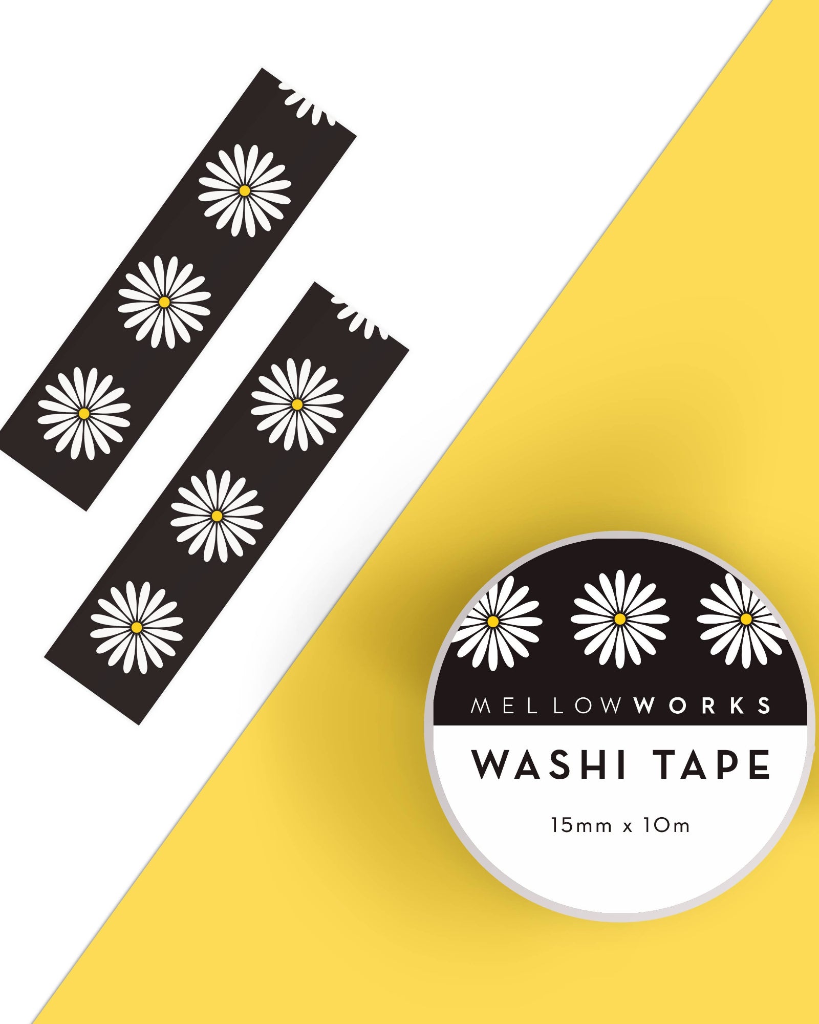 Modern Daisies Washi Tape