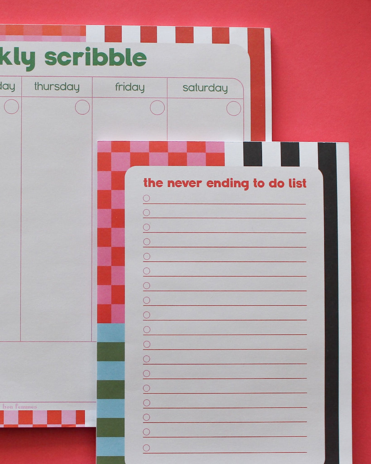 Never Ending To Do List Notepad - Bon Femmes
