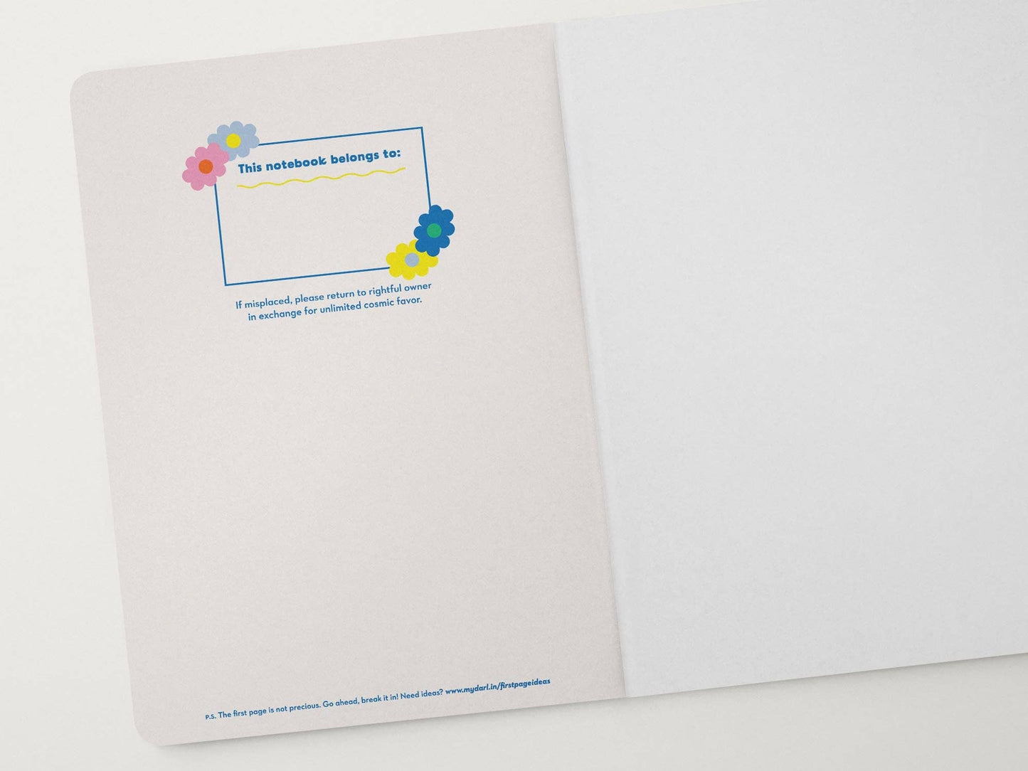 Romancing the Fleur Softcover Notebook