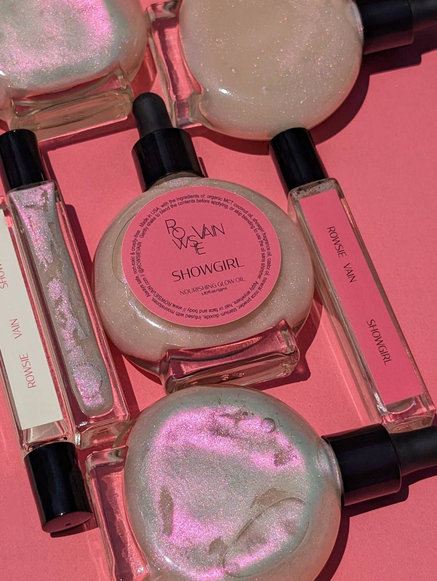 Showgirl Glow Oil Roller Wand