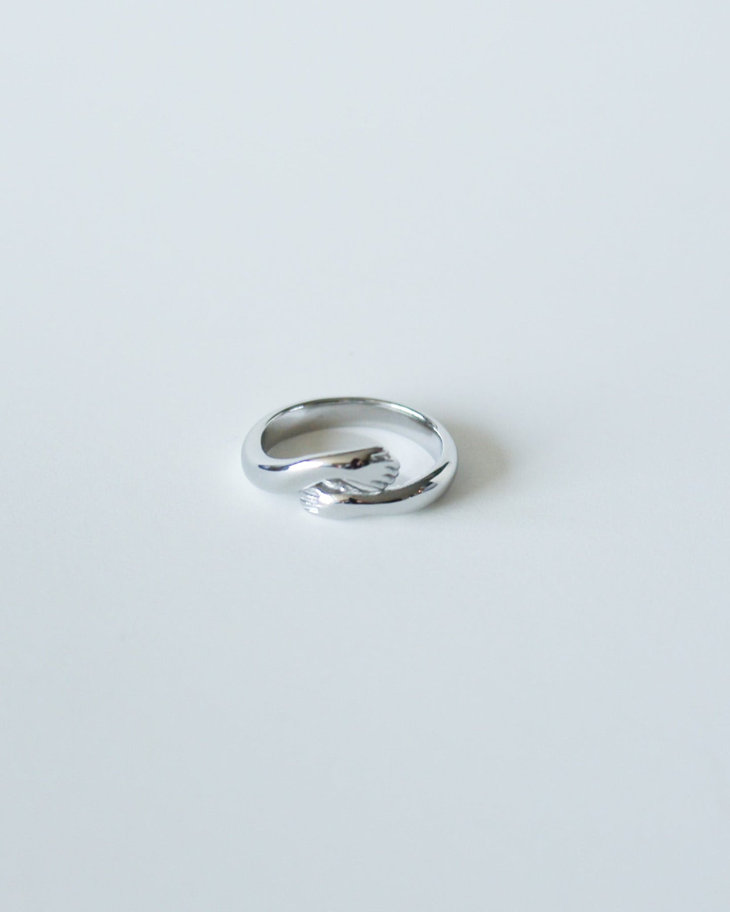 Silver Hug Ring