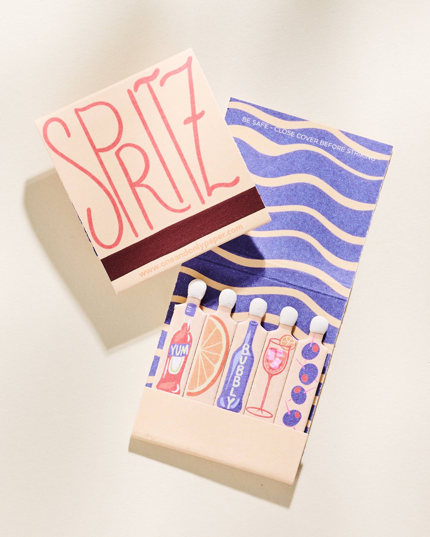 Spritz Italian Summer Printed Stem Matchbooks