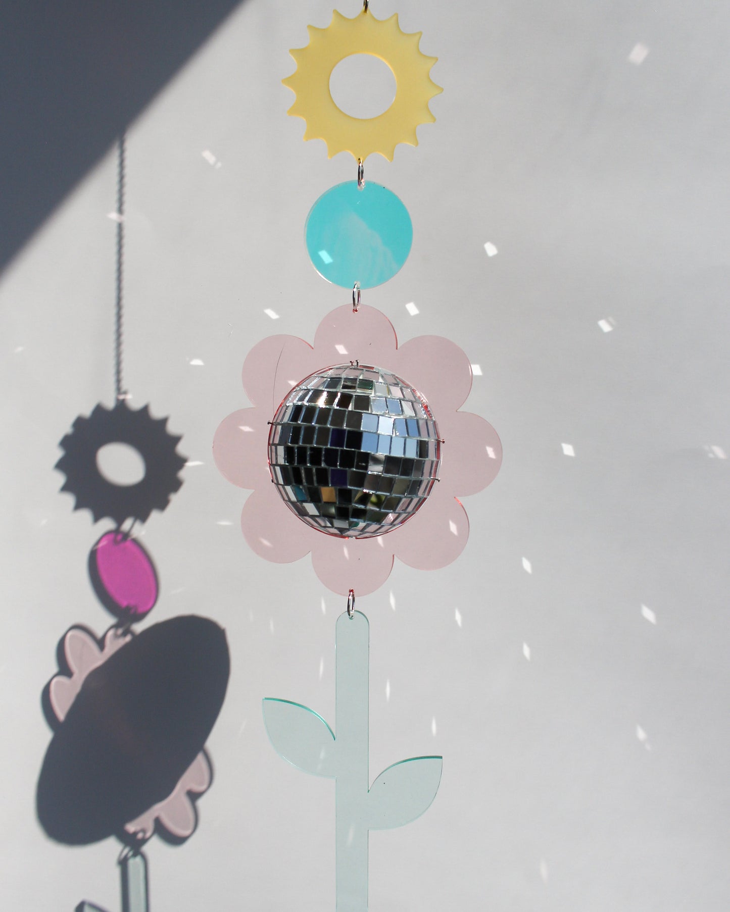 Sunny Daisy Disco Mobile