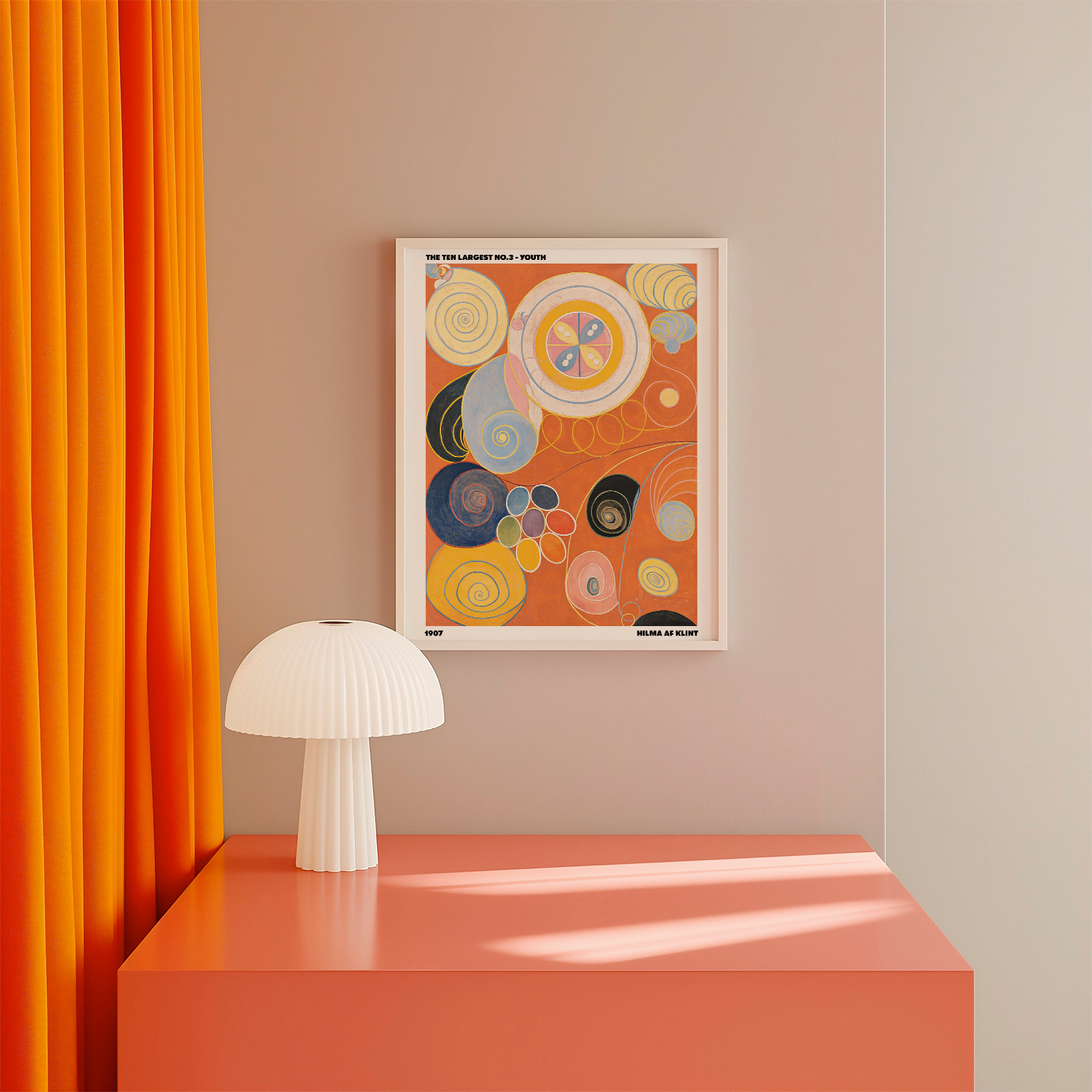 The Ten Largest No.3 Youth - Hilma af Klint Art Print