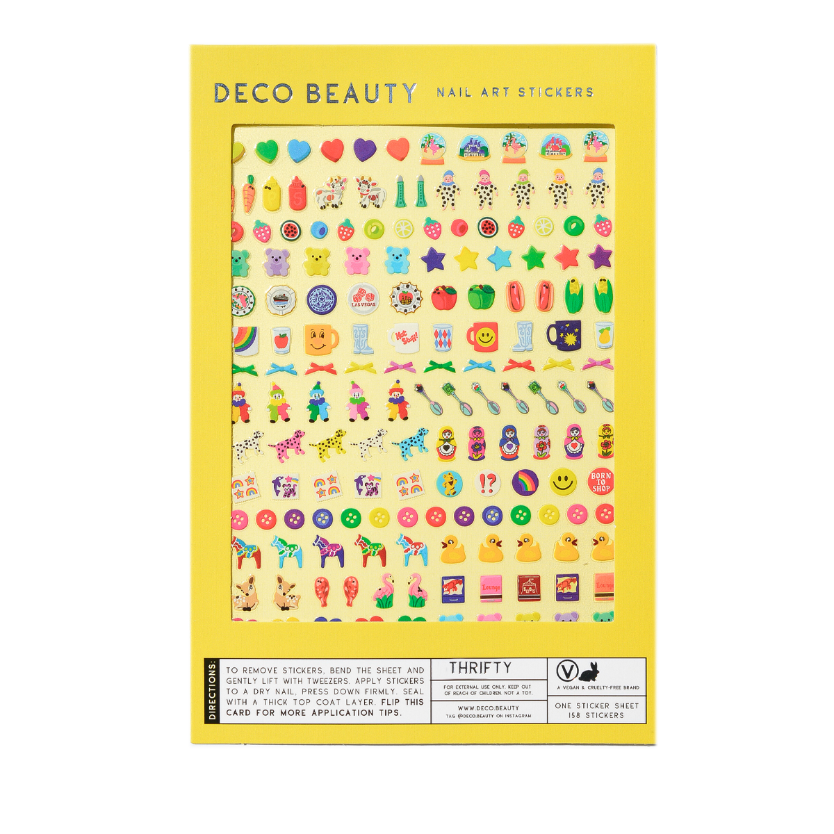 Thrifty Nail Art Stickers