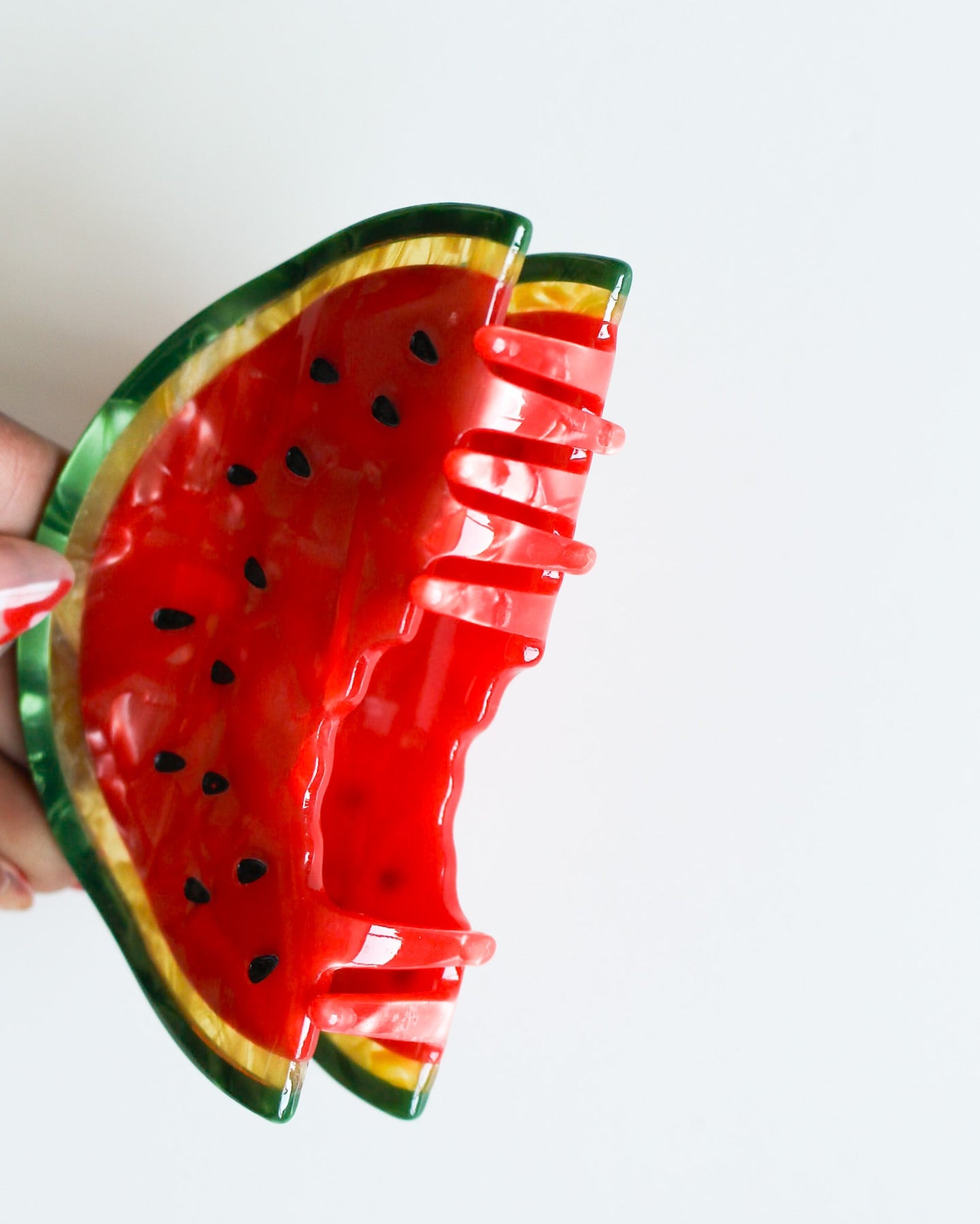 Watermelon Hair Claw Clip