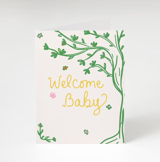 Welcome Baby Greeting Card