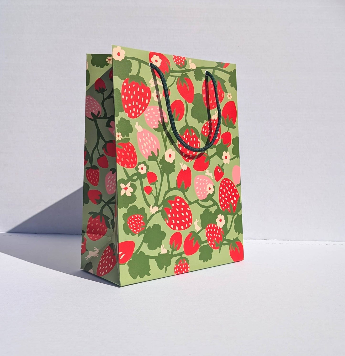 Strawberry Garden Gift Bag
