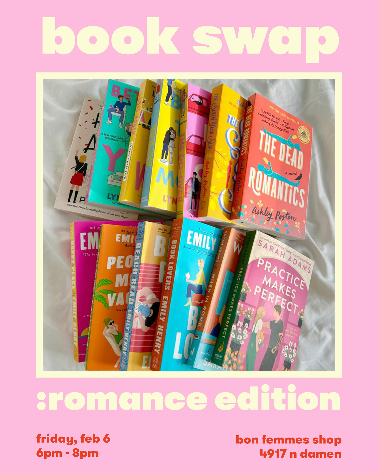 Book Swap: Romance Edition - Feb 6