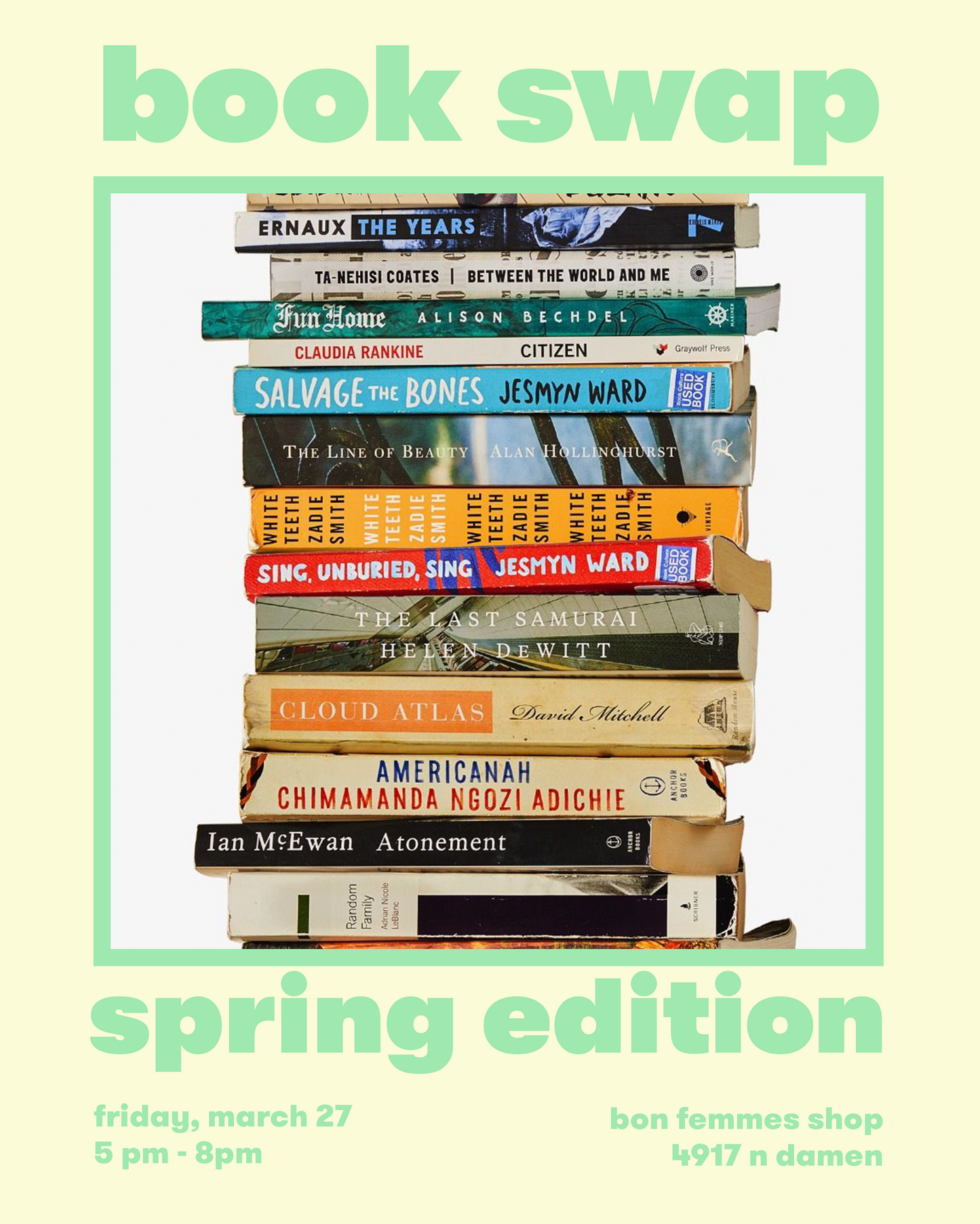 Book Swap: Spring Edition - Mar 27