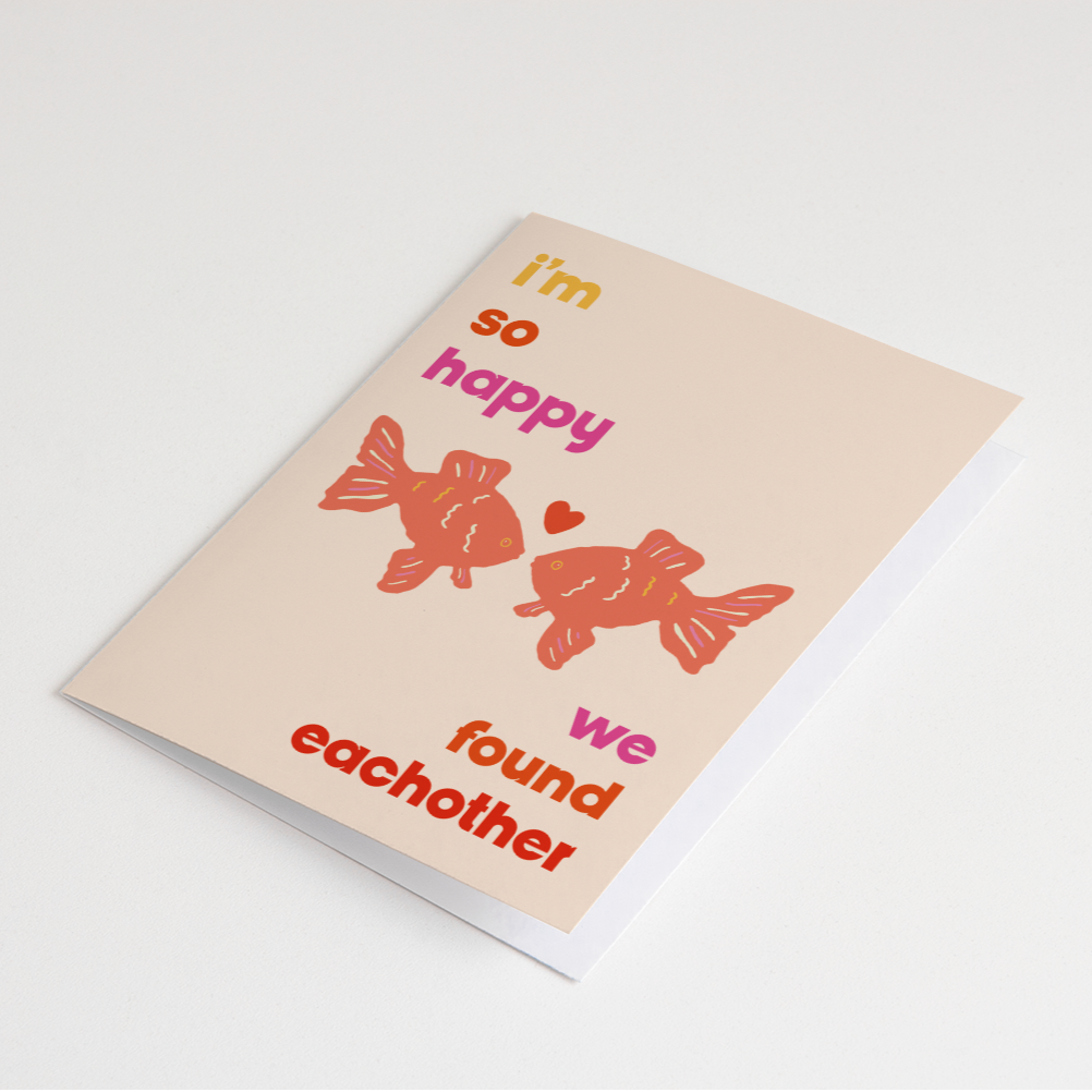 Fish Love Greeting Card