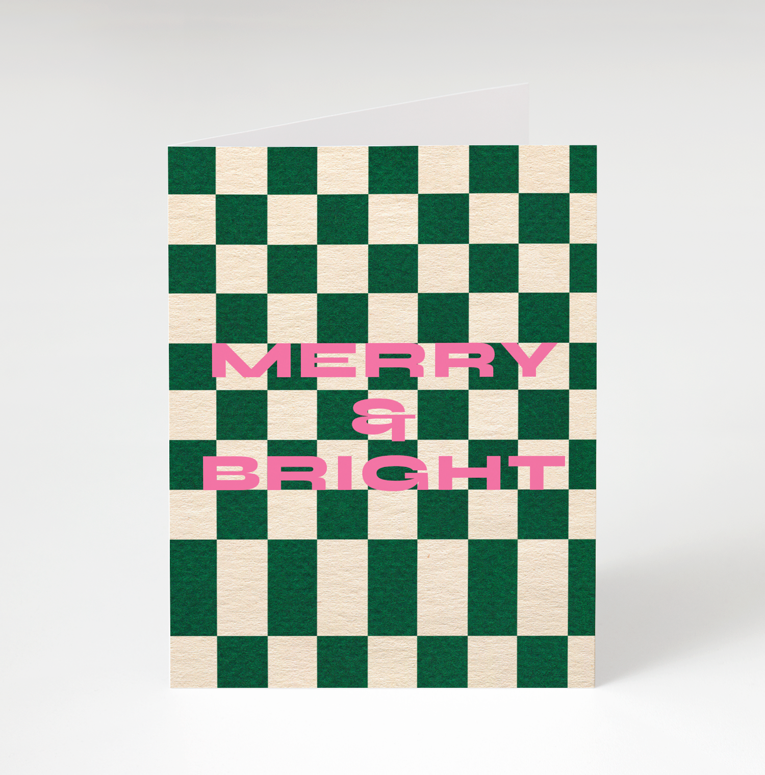 Merry and Bright Holiday Card