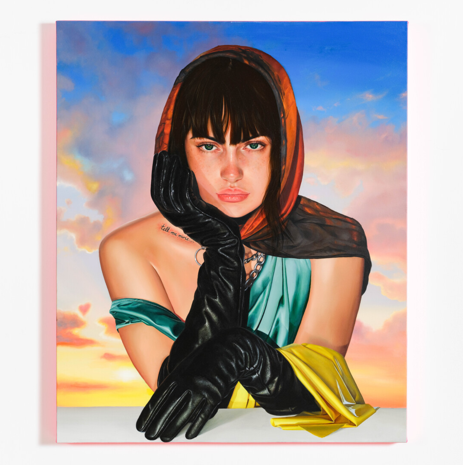 Oranges in a wood bowl