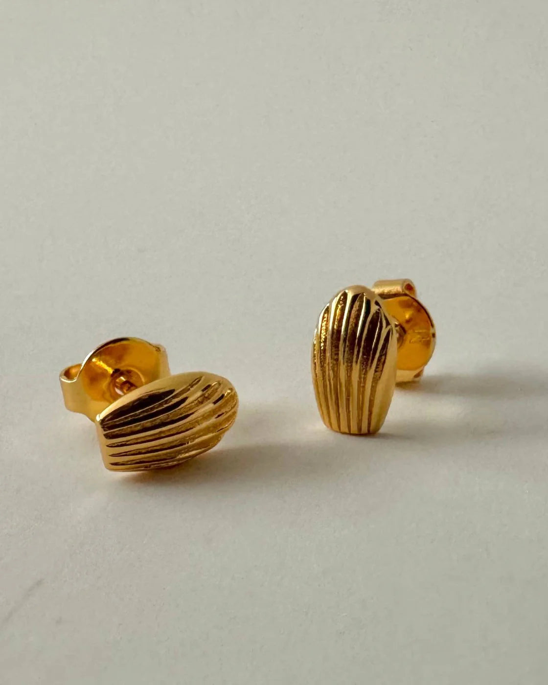 Madeleine Cookie Stud Earrings