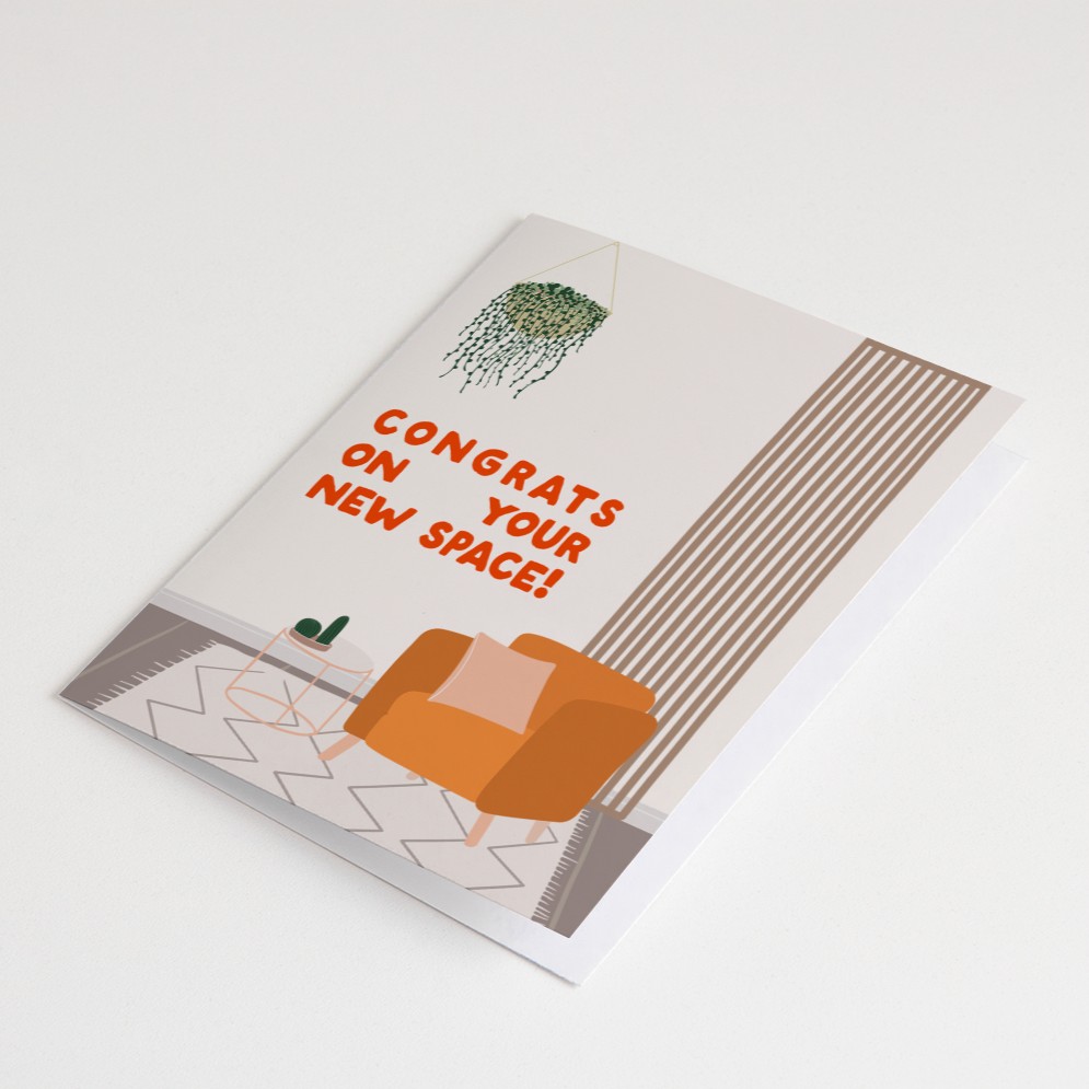 New Home Greeting Card - Housewarming