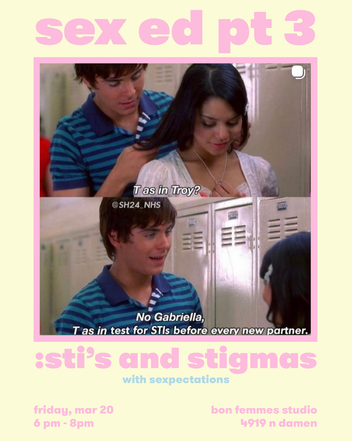 Sex Ed Pt 3: STIs and Stigma - Mar 20