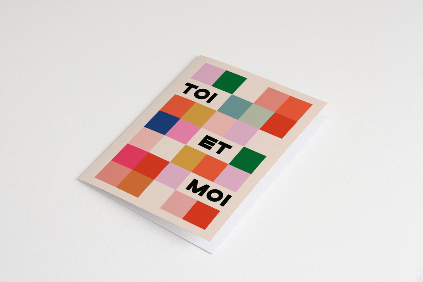 Toi Et Moi Greeting Card