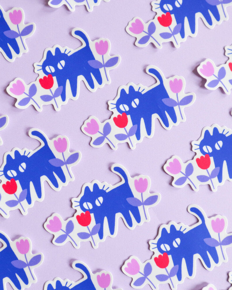 Tulip Kuni Cat Sticker
