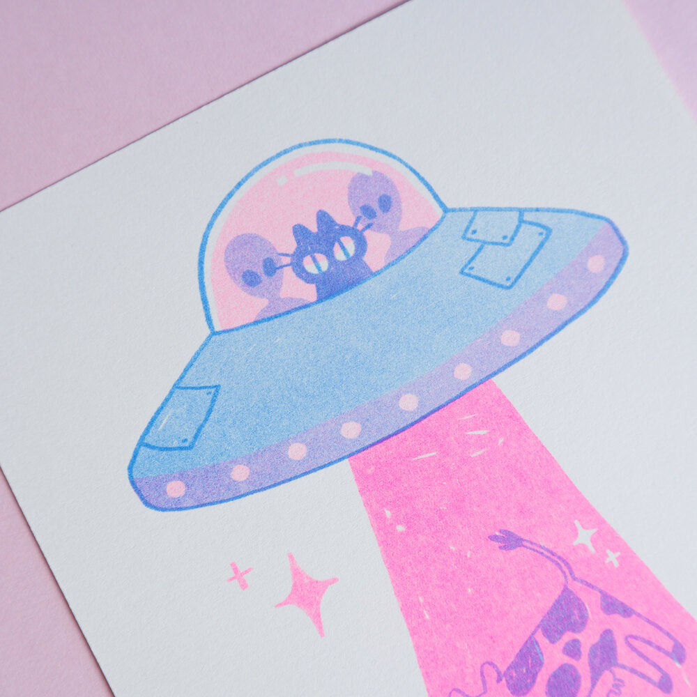 UFO Kuni Riso Print Radhia Rahman